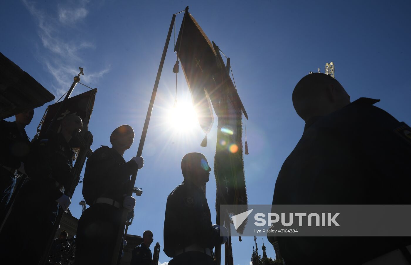 Paratroopers' Day on Red Square