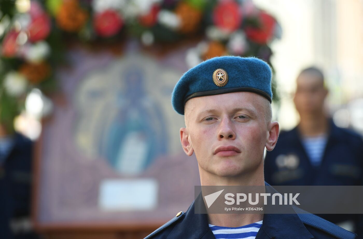 Paratroopers' Day on Red Square