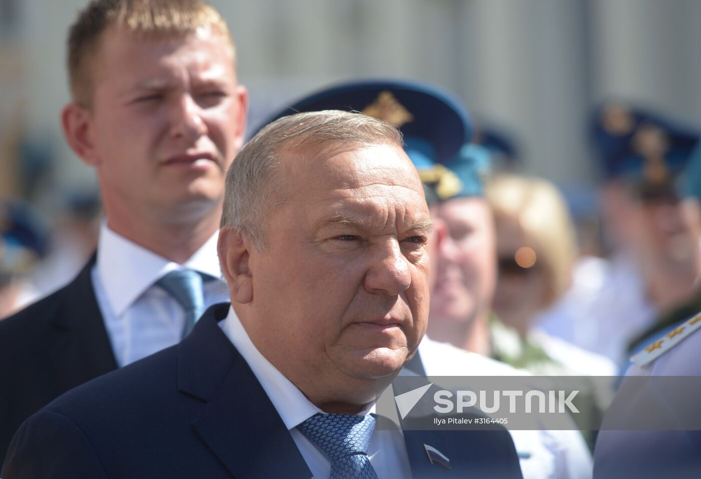 Paratroopers' Day on Red Square