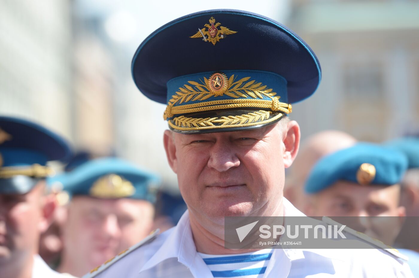 Paratroopers' Day on Red Square
