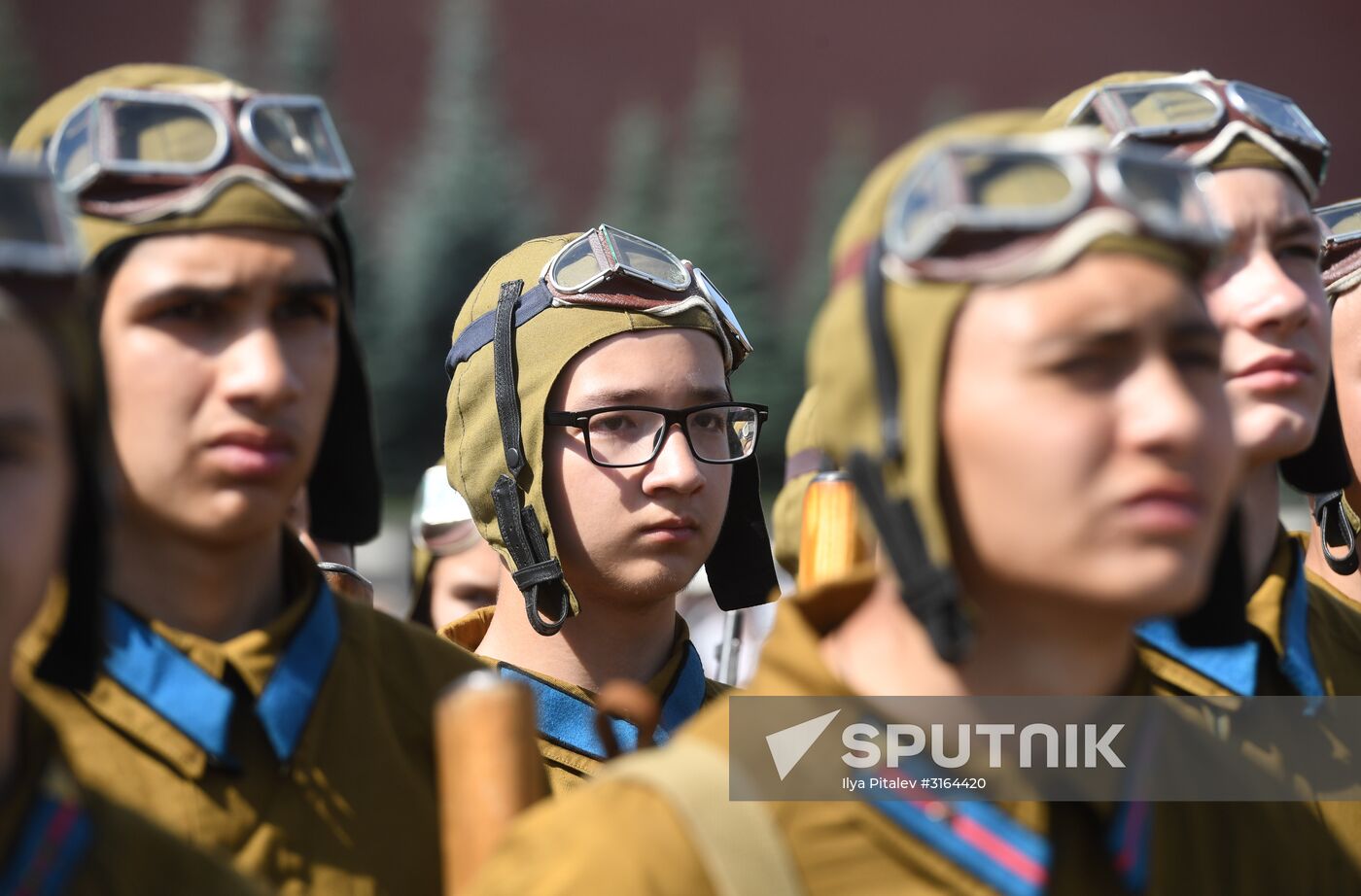 Paratroopers' Day on Red Square