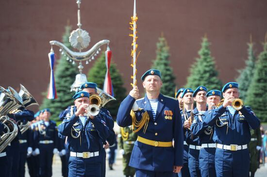 Paratroopers' Day on Red Square