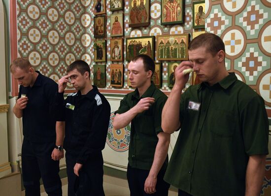Prayer service for justice at Butyrka Prison