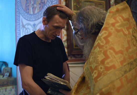 Prayer service for justice at Butyrka Prison