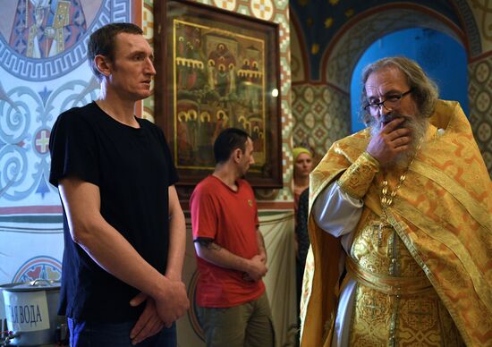 Prayer service for justice at Butyrka Prison