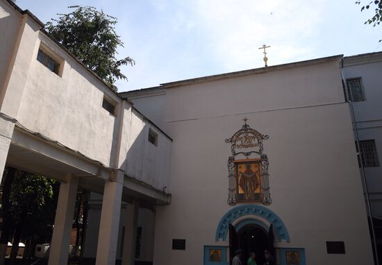 Prayer service for justice at Butyrka Prison