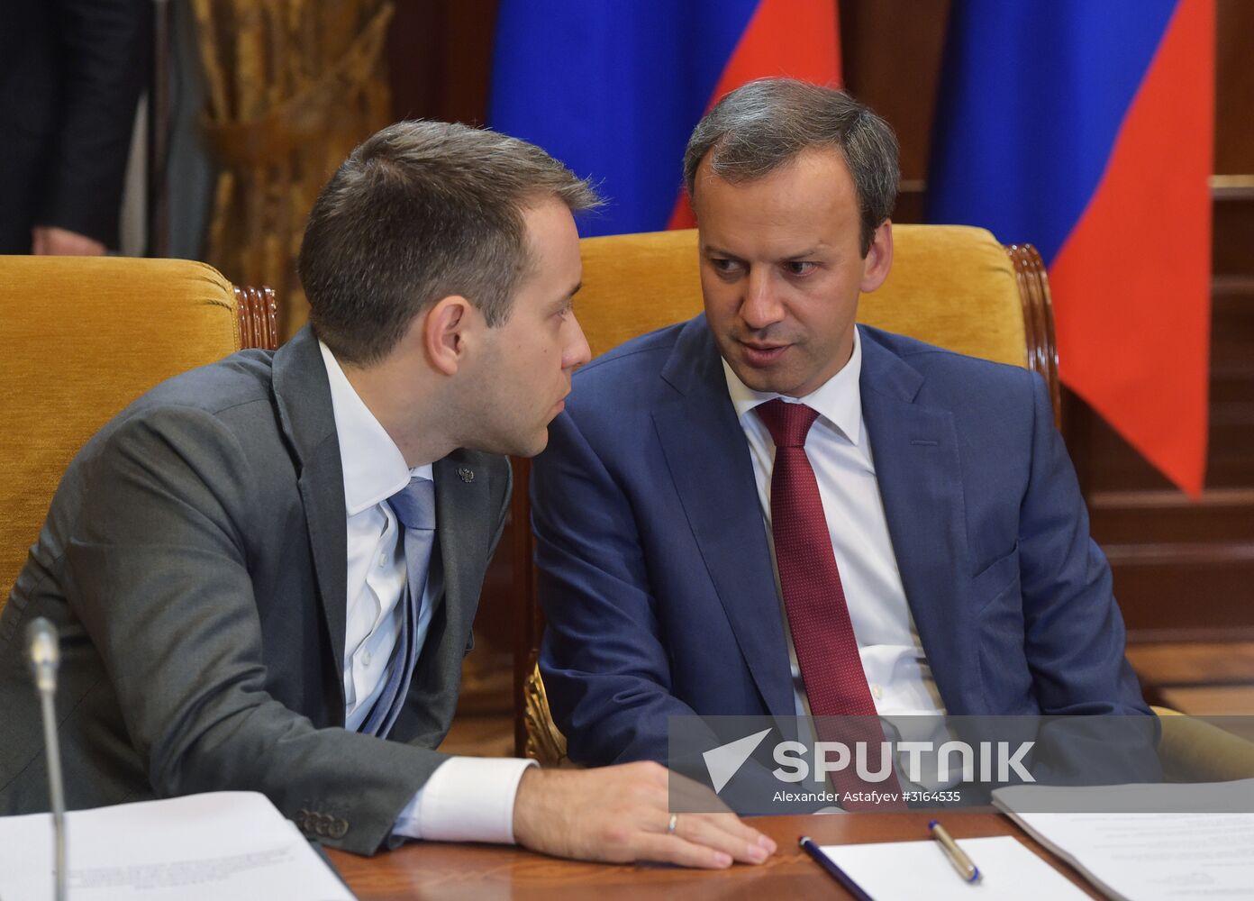 Prime Minister Dmitry Medvedev at Skolkovo Foundation Board of Trustees meeting