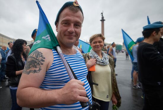 Russia celebrates Paratroopers' Day