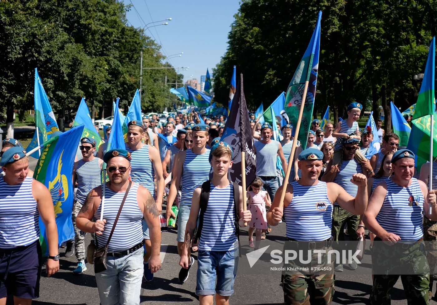 Russia celebrates Paratroopers' Day