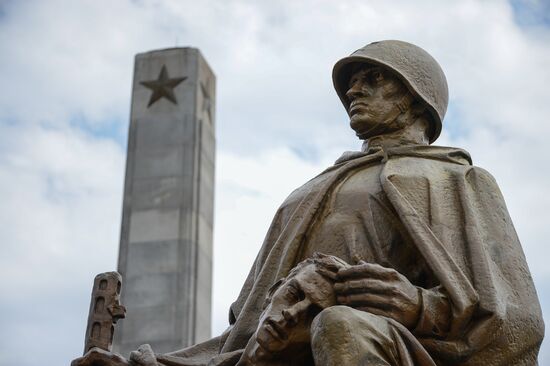 Soviet Military Cemetery in Warsaw
