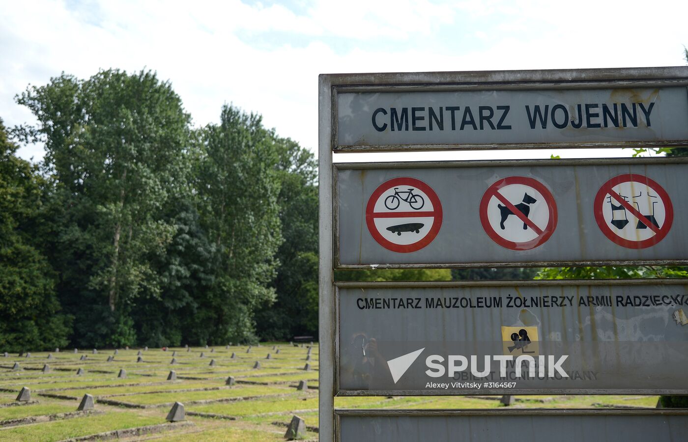 Soviet Military Cemetery in Warsaw