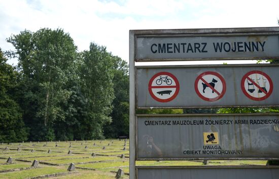 Soviet Military Cemetery in Warsaw