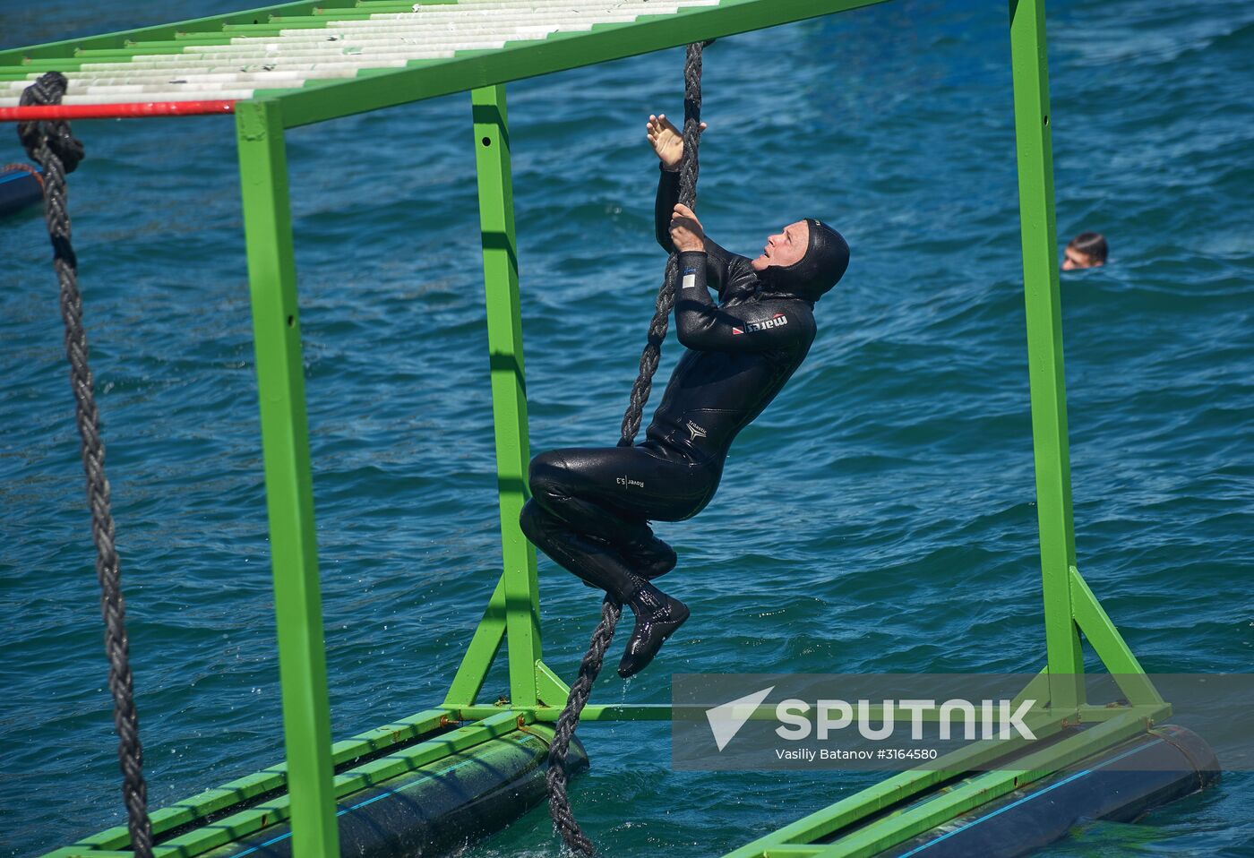 Kicking off Depth 2017 international multi-stage diving event in Sevastopol