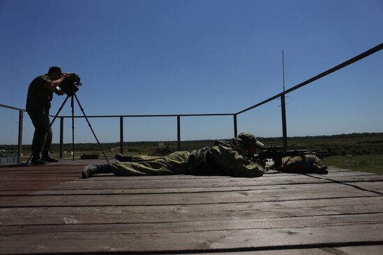 Green Path competition among special forces units in Krasnodar Territory