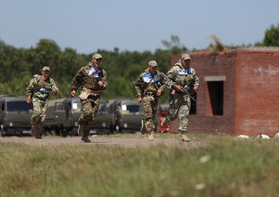 Green Path competition among special forces units in Krasnodar Territory