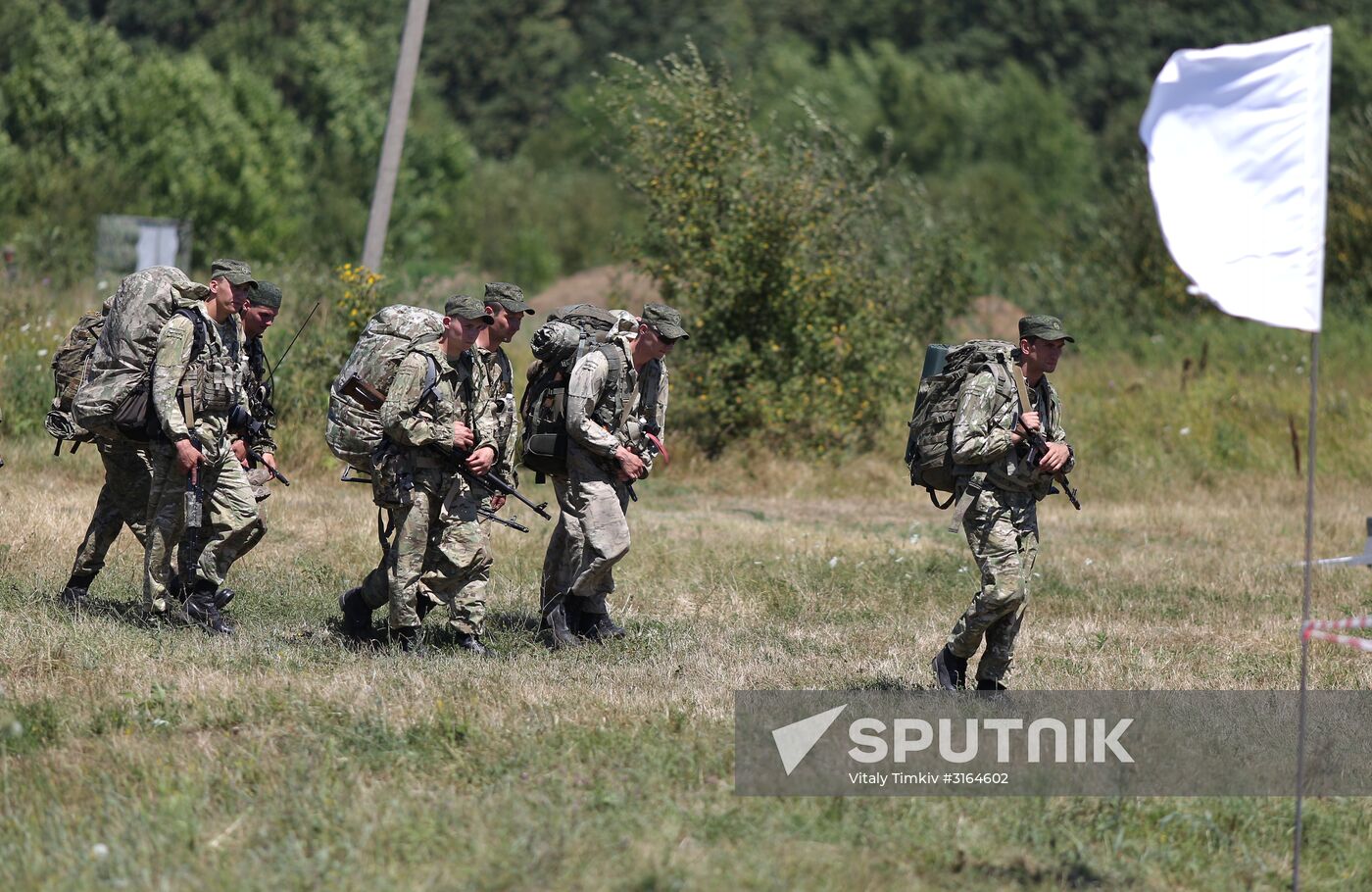 Green Path competition among special forces units in Krasnodar Territory
