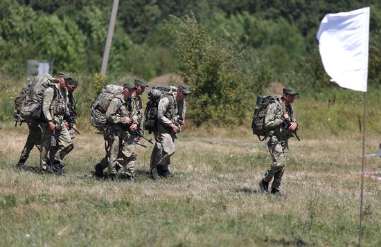 Green Path competition among special forces units in Krasnodar Territory