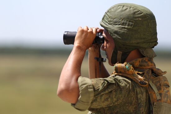 Green Path competition among special forces units in Krasnodar Territory