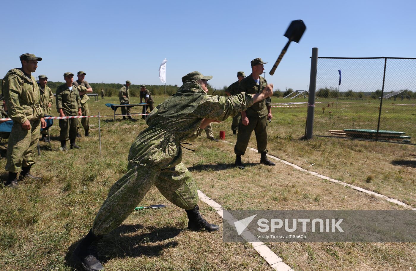 Green Path competition among special forces units in Krasnodar Territory