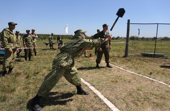 Green Path competition among special forces units in Krasnodar Territory