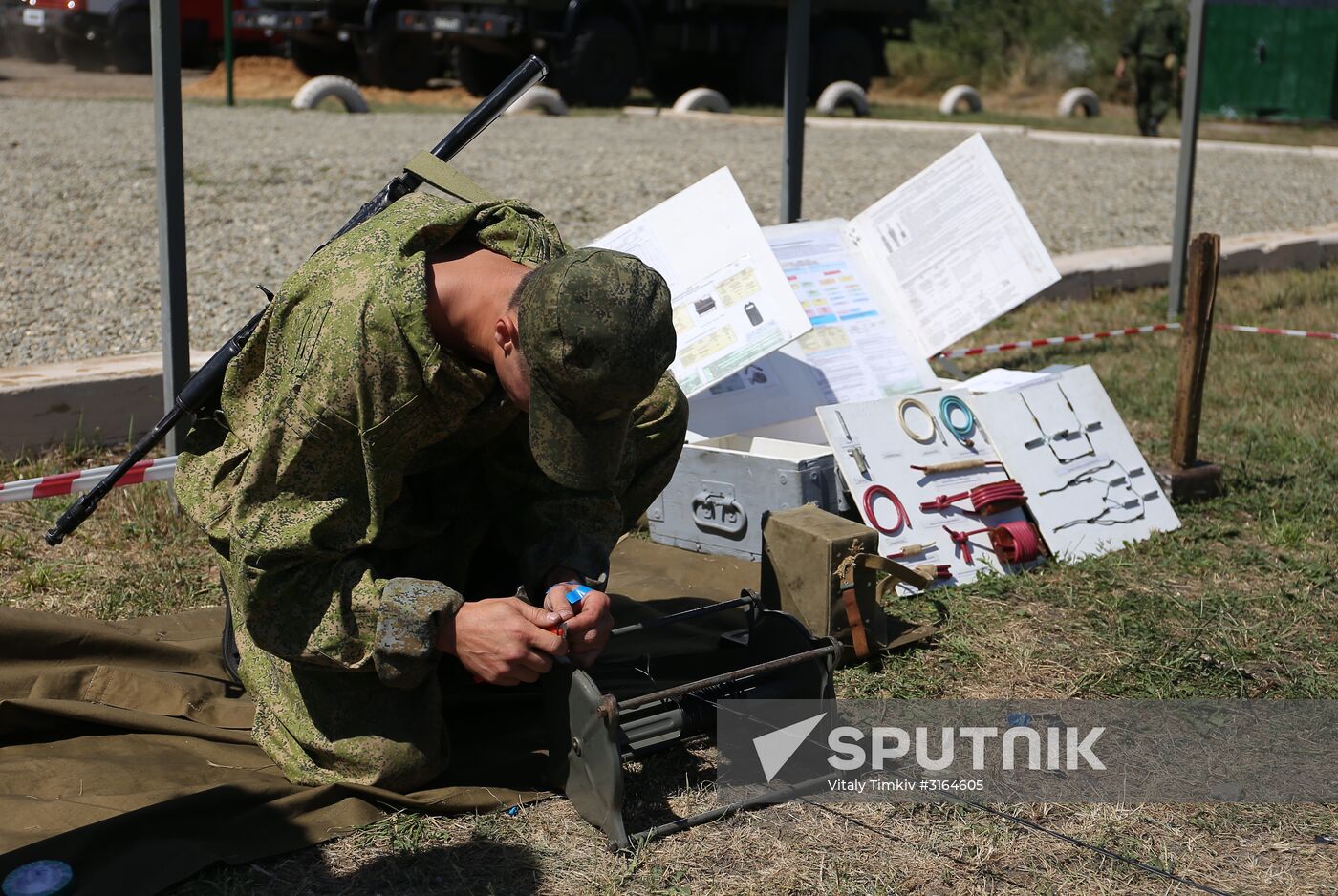 Green Path competition among special forces units in Krasnodar Territory