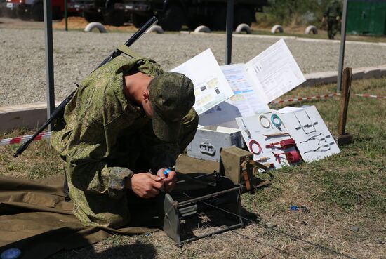 Green Path competition among special forces units in Krasnodar Territory