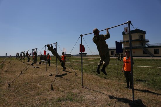 Green Path competition among special forces units in Krasnodar Territory
