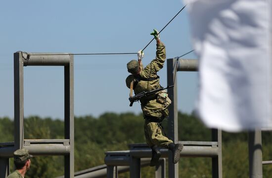 Green Path competition among special forces units in Krasnodar Territory