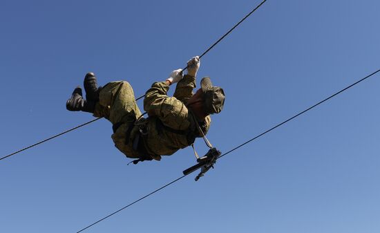Green Path competition among special forces units in Krasnodar Territory
