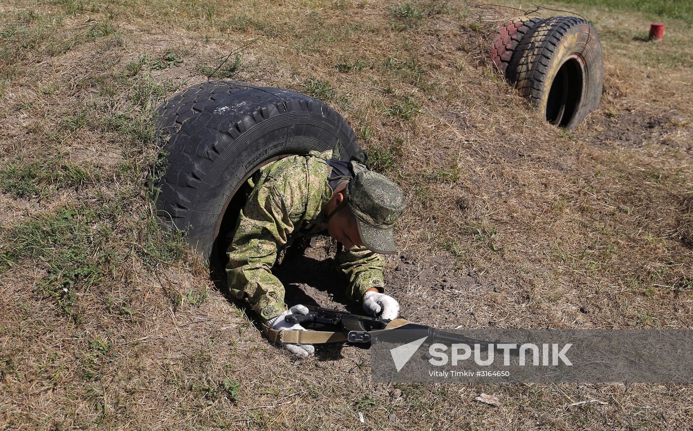 Green Path competition among special forces units in Krasnodar Territory