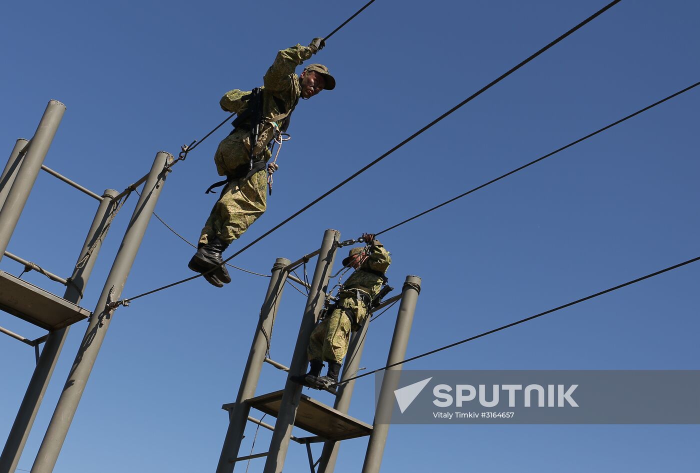 Green Path competition among special forces units in Krasnodar Territory