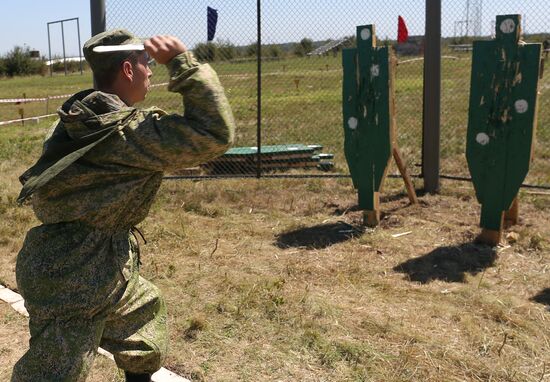 Green Path competition among special forces units in Krasnodar Territory