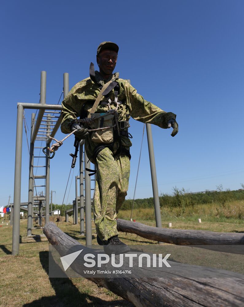 Green Path competition among special forces units in Krasnodar Territory