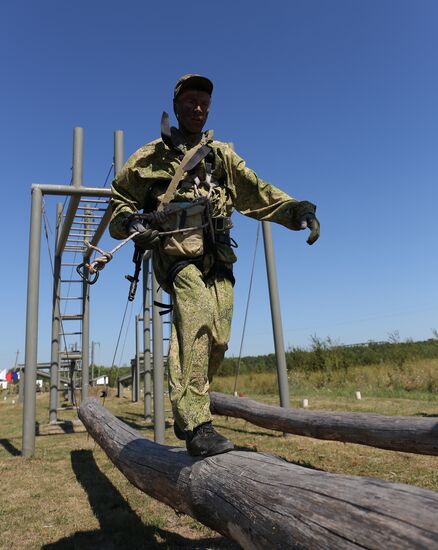 Green Path competition among special forces units in Krasnodar Territory