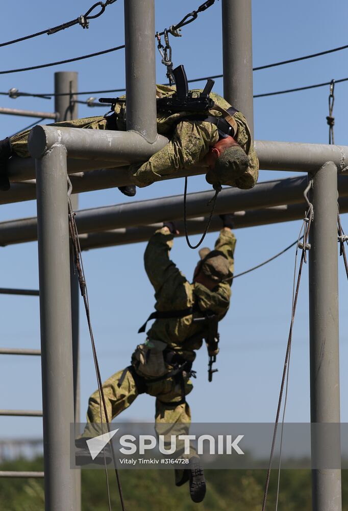 Green Path competition among special forces units in Krasnodar Territory