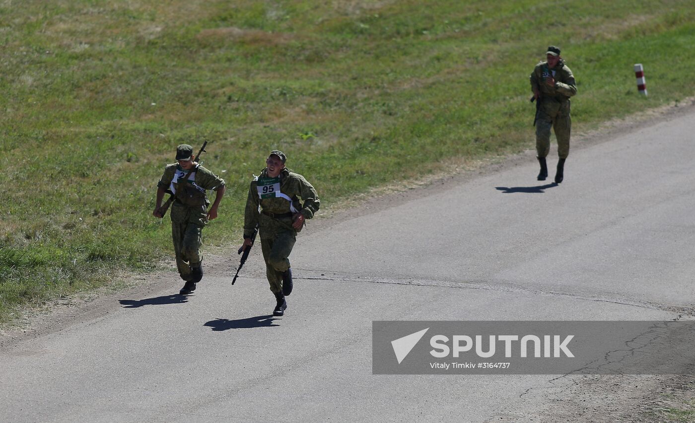 Green Path competition among special forces units in Krasnodar Territory