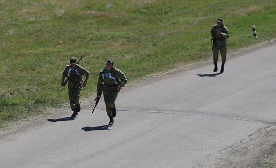 Green Path competition among special forces units in Krasnodar Territory