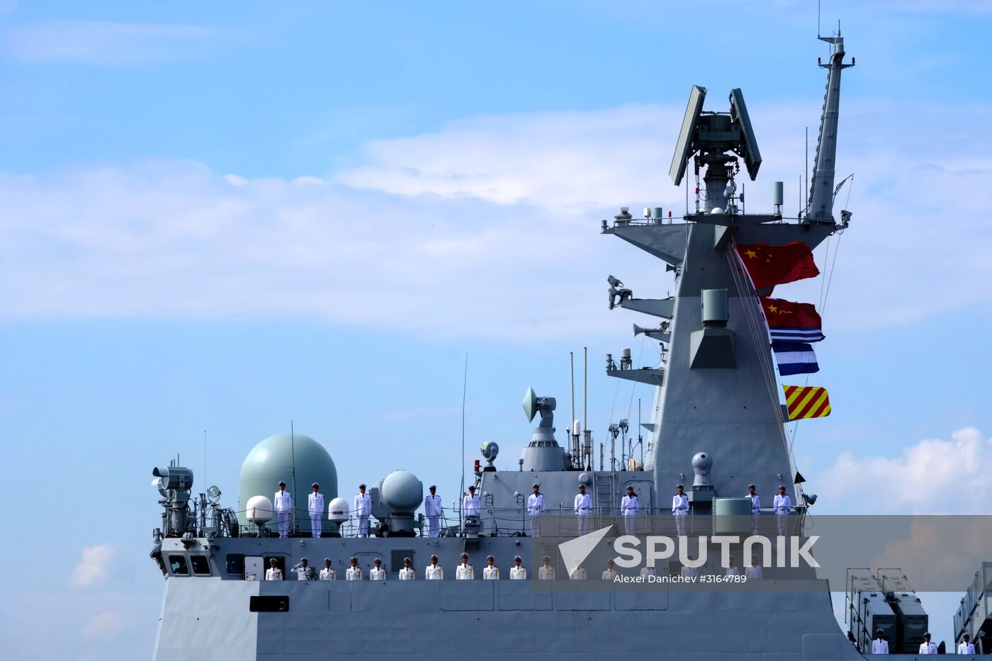 Final rehearsal of naval parade to celebrate Russian Navy Day in Kronstadt