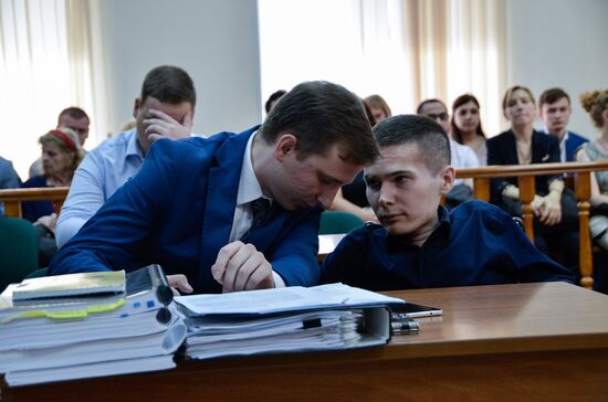 Hearings on reviewing legality of verdict passed on wheel-chair bound Anton Mamayev