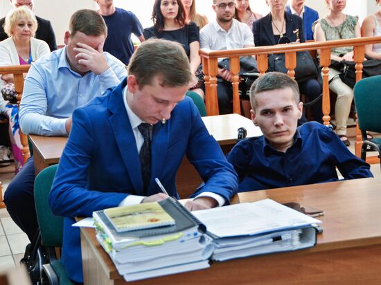 Hearings on reviewing legality of verdict passed on wheel-chair bound Anton Mamayev