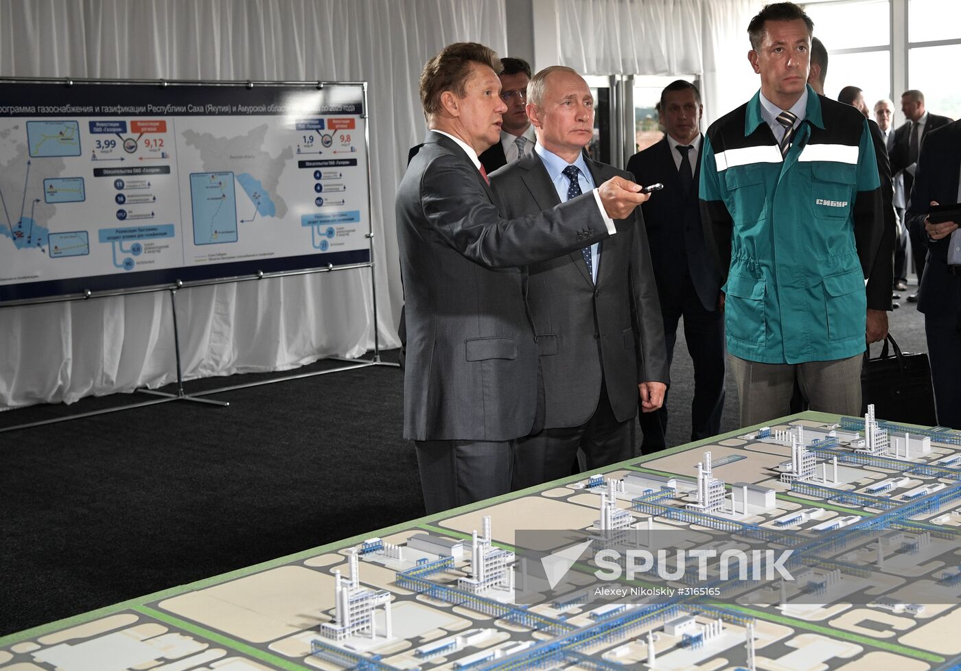 President Vladimir Putin's working visit to Amur Region