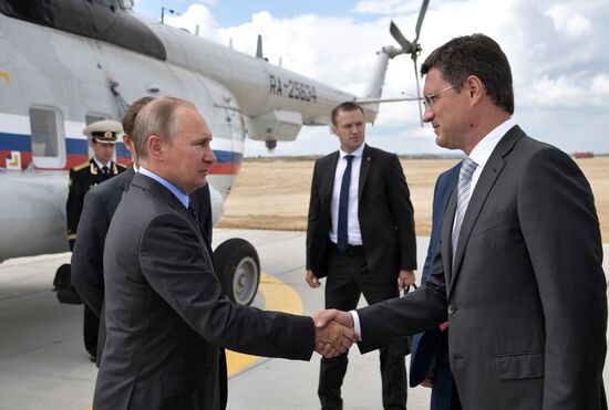 President Vladimir Putin's working visit to Amur Region