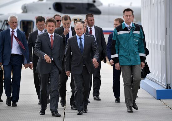 President Vladimir Putin's working visit to Amur Region