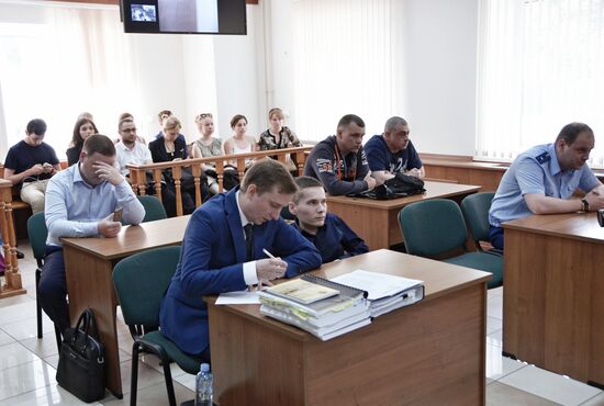Hearings on reviewing legality of verdict passed on wheel-chair bound Anton Mamayev