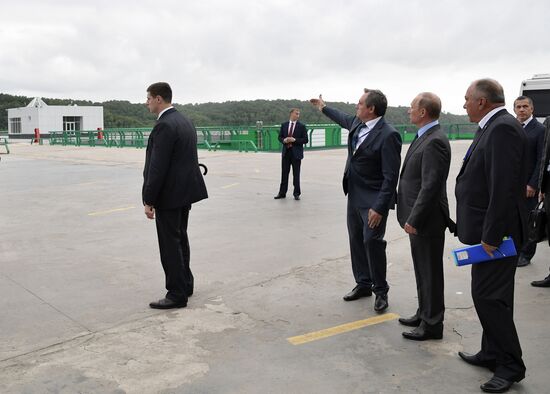 President Vladimir Putin's working visit to Amur Region