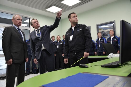 President Vladimir Putin's working visit to Amur Region