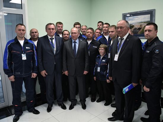 President Vladimir Putin's working visit to Amur Region