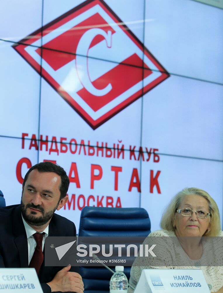Presentation of Moscow's new handball club
