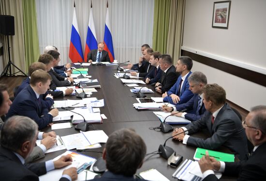 President Vladimir Putin's working visit to Amur Region