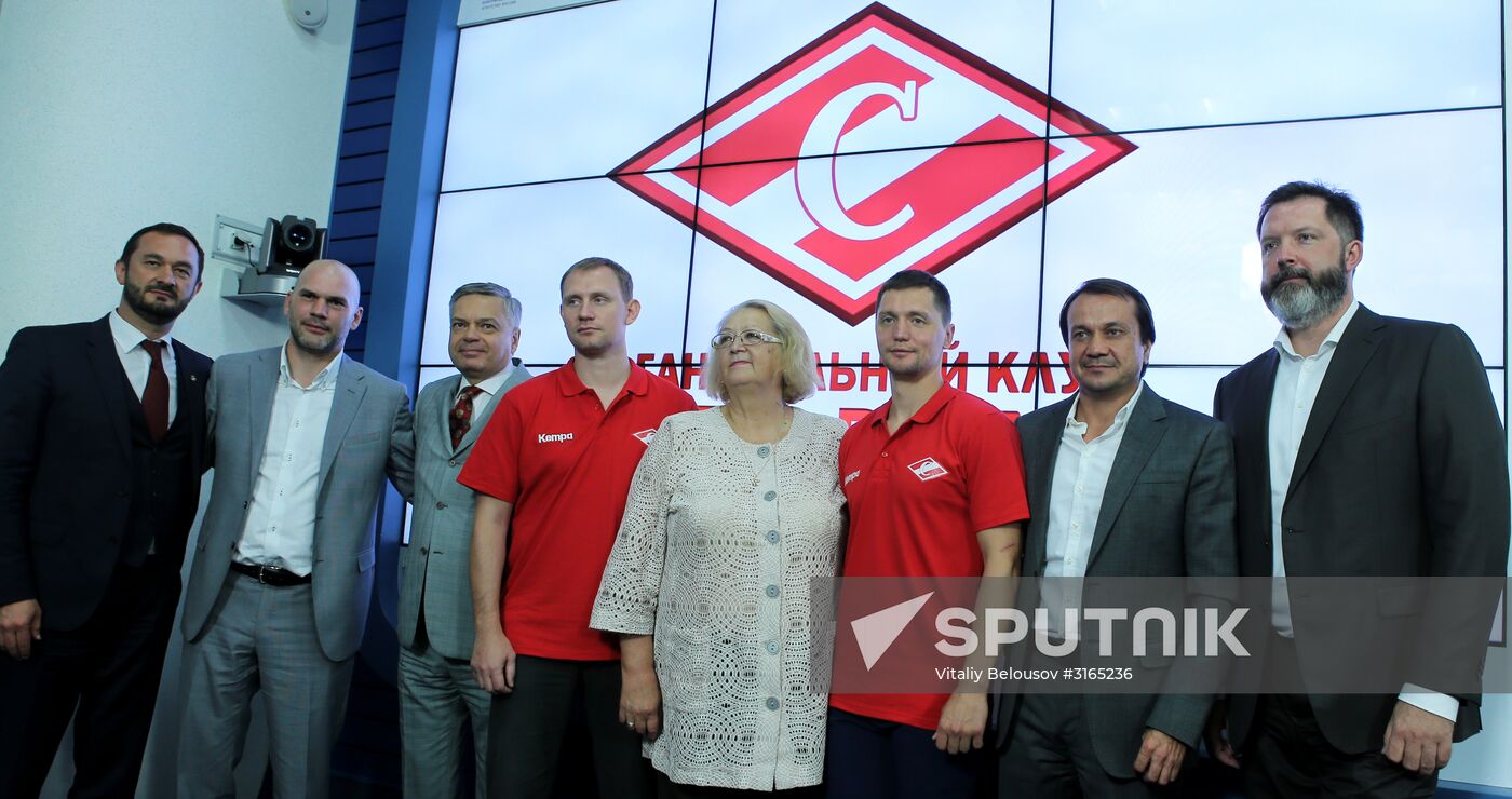Presentation of Moscow's new handball club